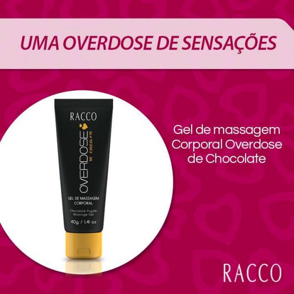 1129 Gel de Massagem Corporal Overdose de Chocolate